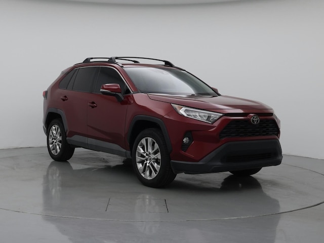 Red 2019 Toyota RAV4 XLE Premium FWD SUV / Crossover Front-Wheel Drive Automatic