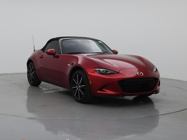 Red 2025 Mazda MX-5 Miata Grand Touring RWD Convertible Rear-Wheel Drive Automatic