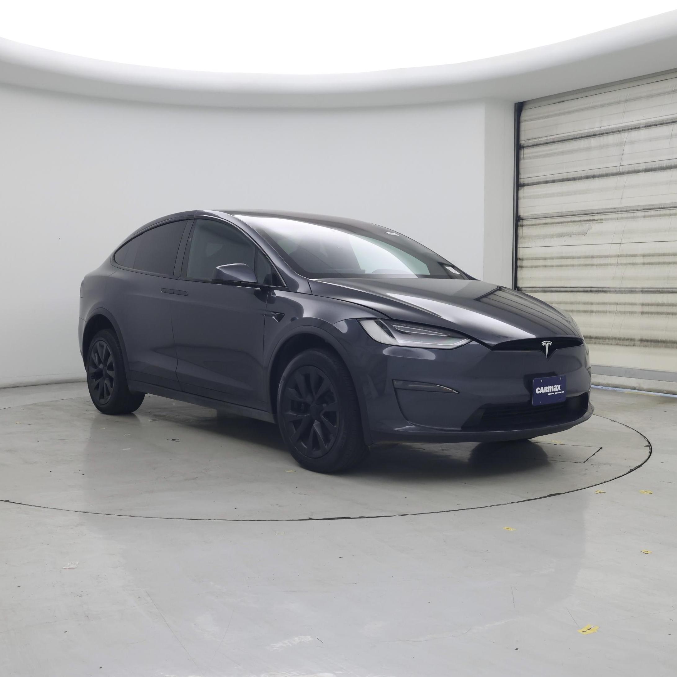 Gray 2023 Tesla Model X SUV / Crossover  Automatic