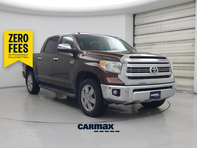 Brown 2014 Toyota Tundra 1794 CrewMax 5.7L 4WD Pickup Truck Four-Wheel Drive Automatic