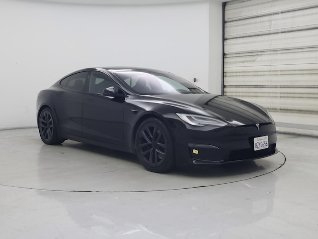 Black 2022 Tesla Model S Plaid AWD Sedan All-Wheel Drive Automatic