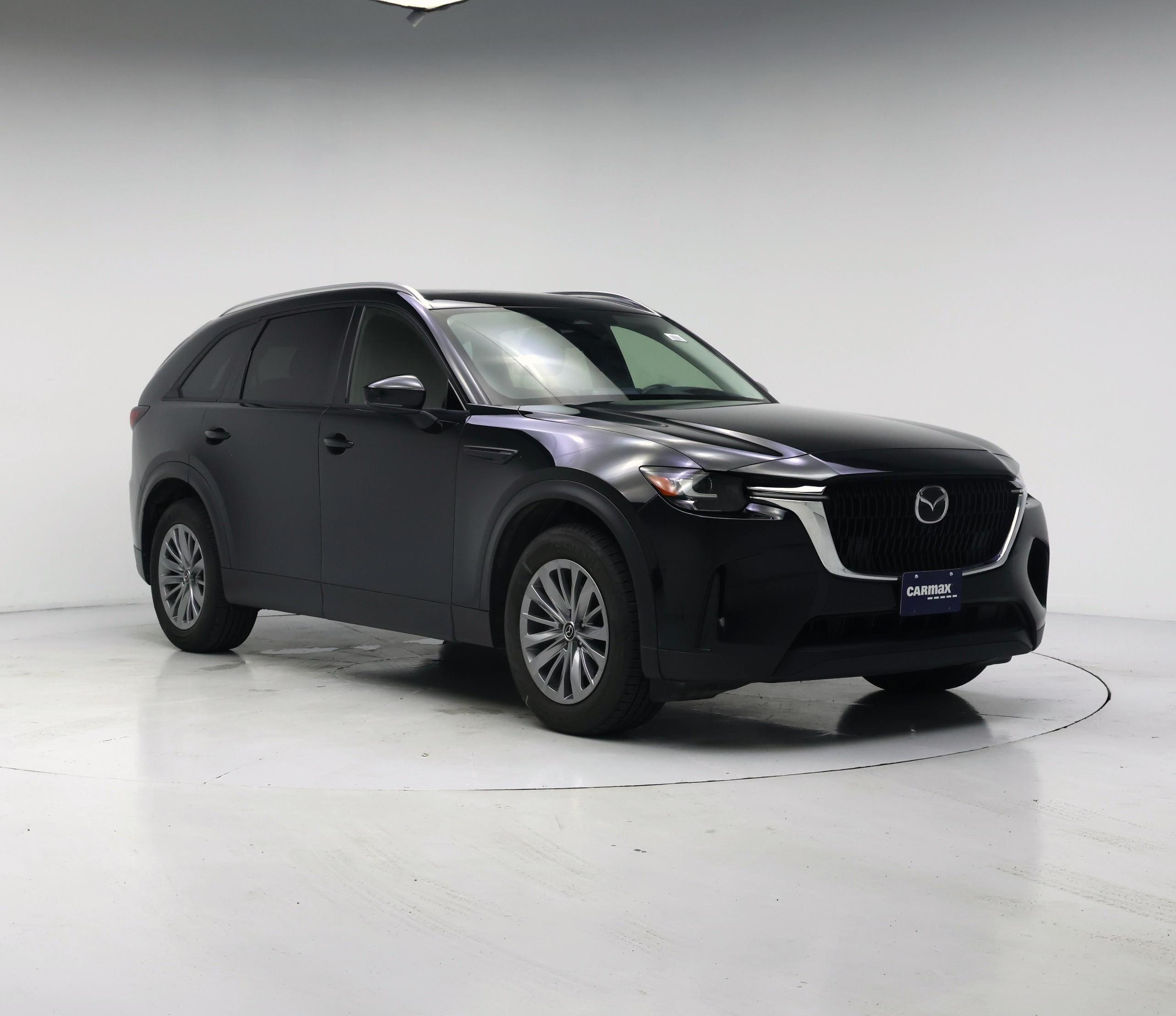 Black 2024 Mazda CX-90 3.3 Turbo Preferred Plus AWD SUV / Crossover All-Wheel Drive Automatic