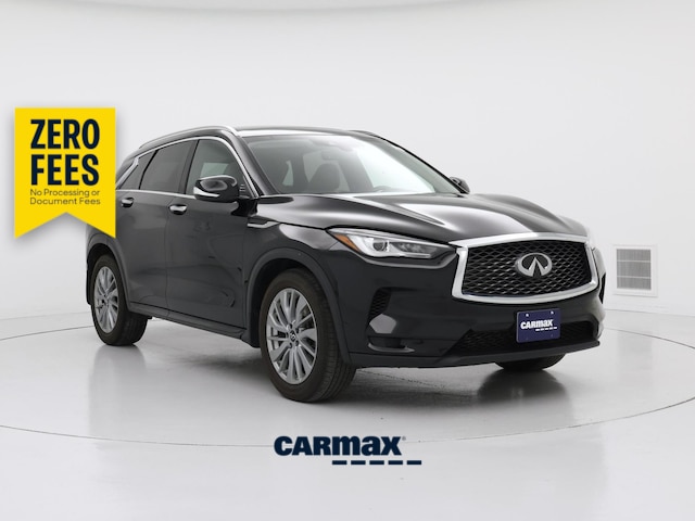 Black 2023 INFINITI QX50 Luxe AWD SUV / Crossover All-Wheel Drive Automatic