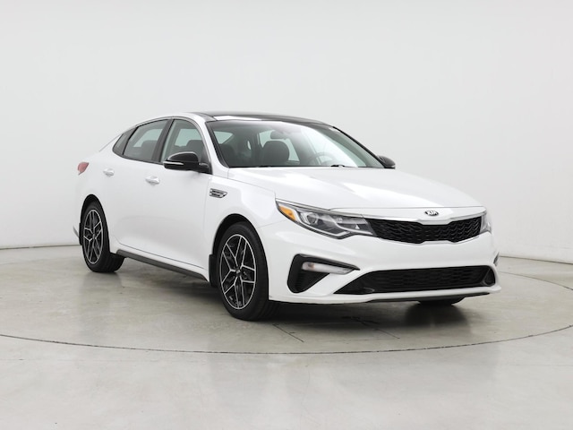 White 2020 Kia Optima Sedan Automatic