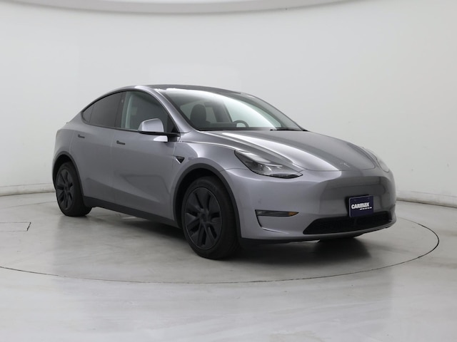 Silver 2025 Tesla Model Y Long Range AWD SUV / Crossover All-Wheel Drive Automatic