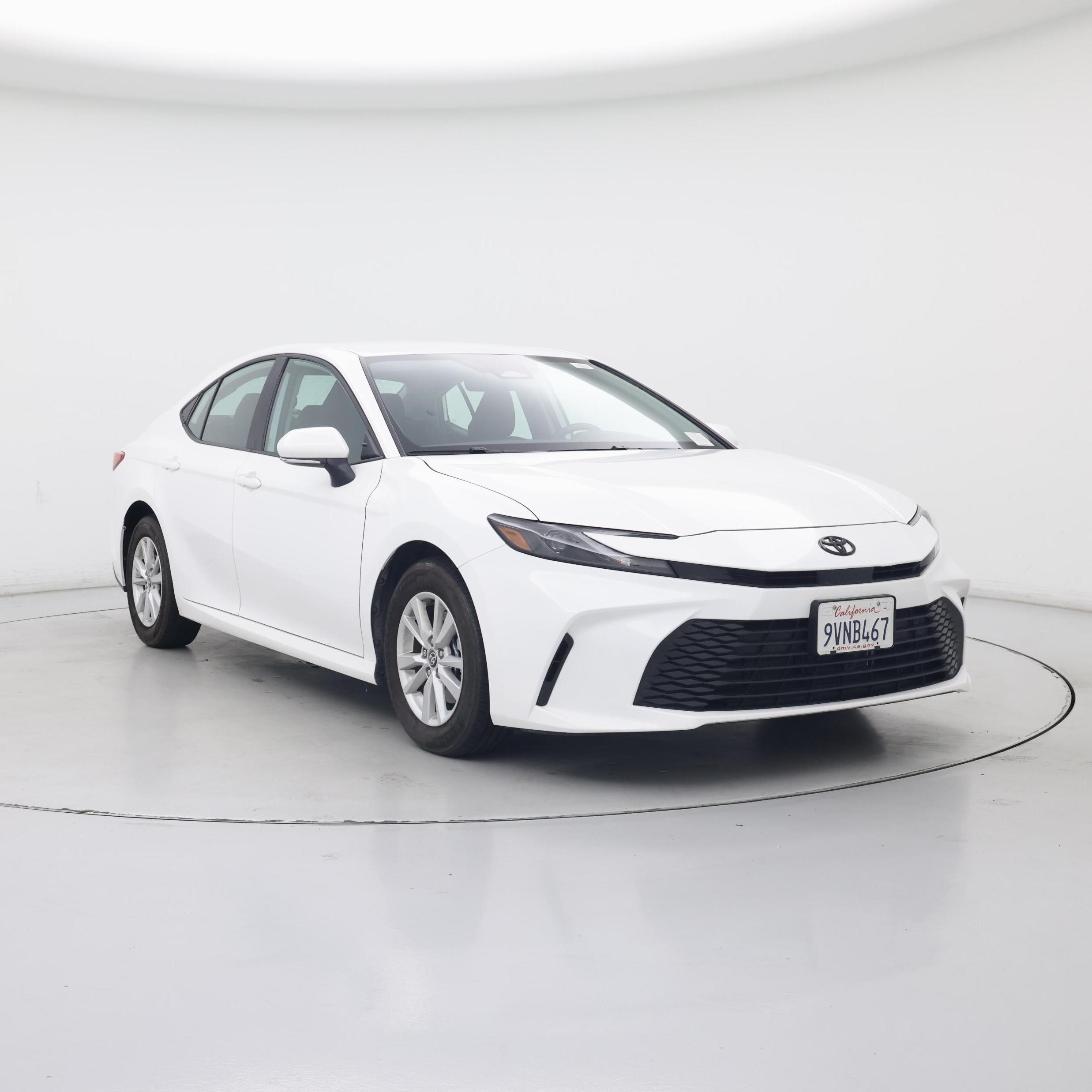 White 2025 Toyota Camry Sedan Front-Wheel Drive Automatic