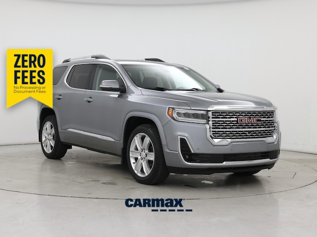 Gray 2023 GMC Acadia Denali AWD SUV / Crossover Four-Wheel Drive Automatic