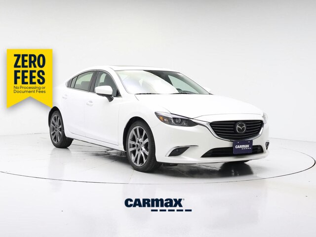 White 2017 Mazda MAZDA6 Sedan Front-Wheel Drive Automatic