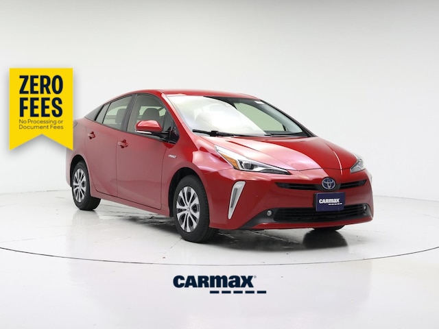 Red 2020 Toyota Prius Hatchback All-Wheel Drive Automatic