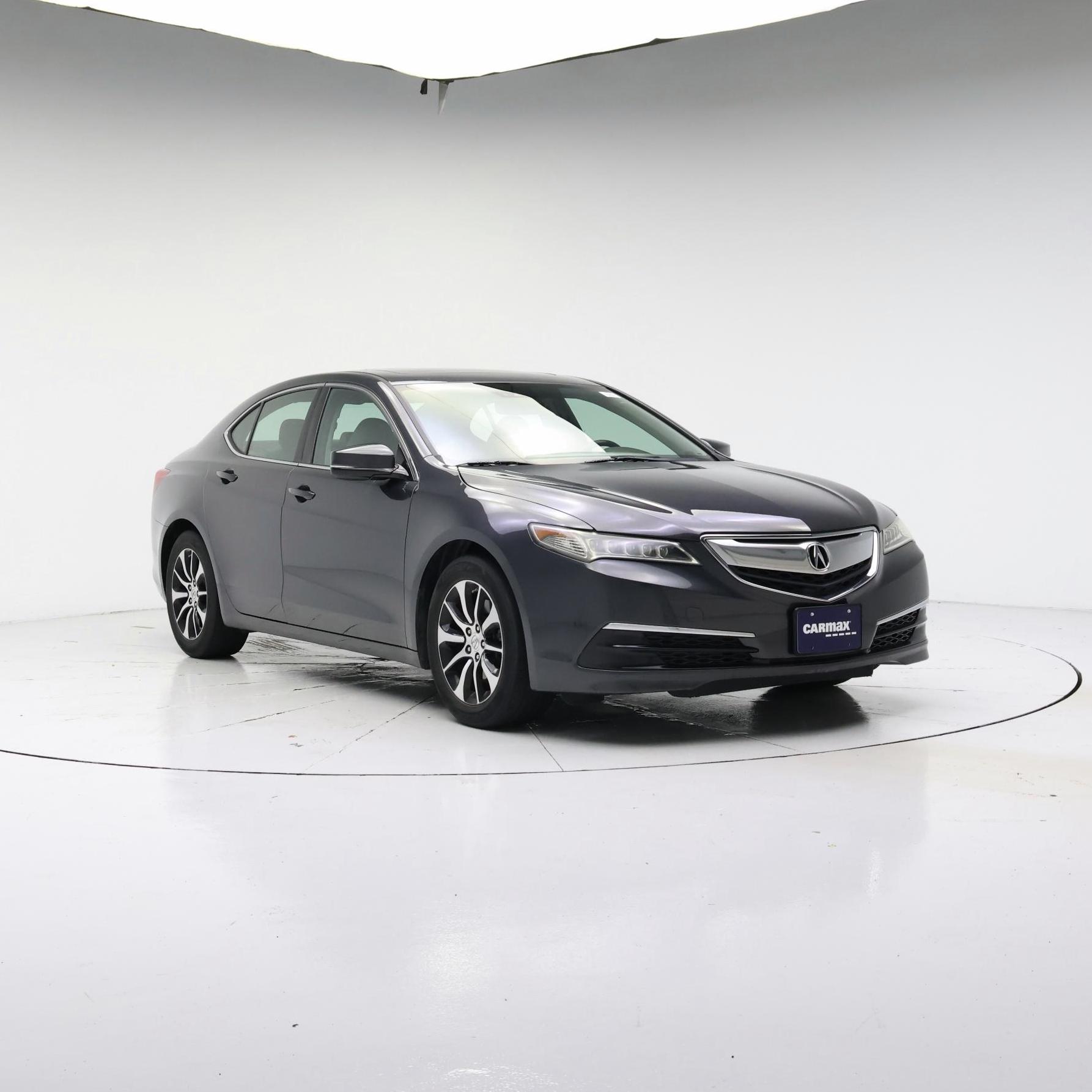 Gray 2015 Acura TLX Sedan Front-Wheel Drive Automatic