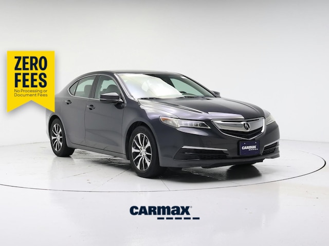 Gray 2015 Acura TLX Sedan Front-Wheel Drive Automatic