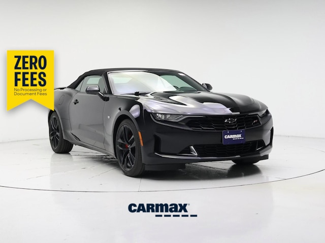 Black 2023 Chevrolet Camaro Convertible Rear-Wheel Drive Manual