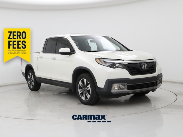 White 2019 Honda Ridgeline RTL-E AWD Pickup Truck All-Wheel Drive Automatic