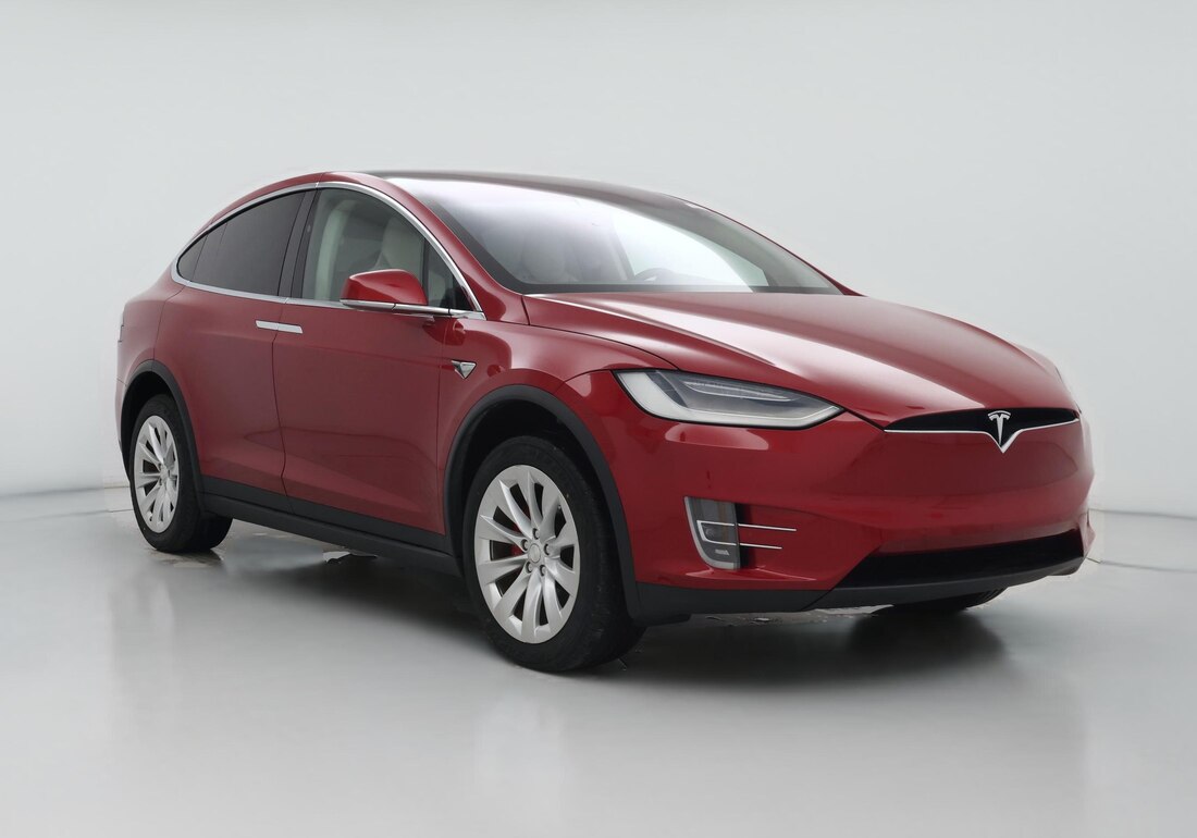 2019 Tesla Model X Performance in Red — CarMax photo