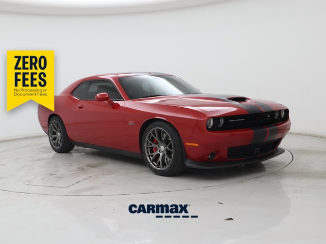Red 2015 Dodge Challenger Coupe Rear-Wheel Drive Automatic
