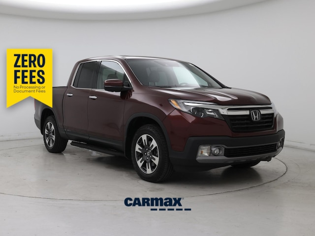Red 2019 Honda Ridgeline RTL-E AWD Pickup Truck All-Wheel Drive Automatic