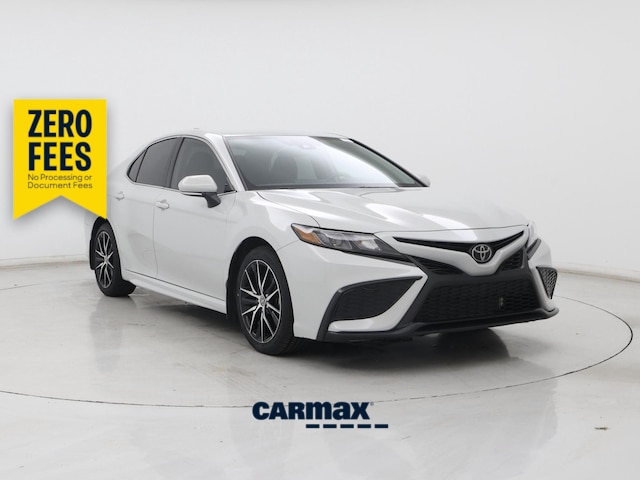 White 2024 Toyota Camry Sedan Front-Wheel Drive Automatic