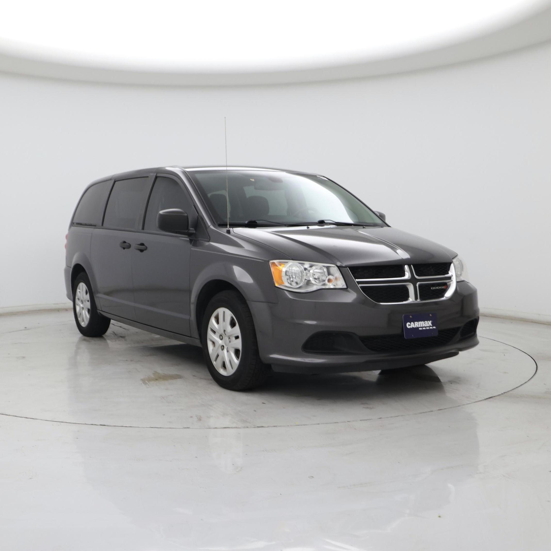 Gray 2019 Dodge Grand Caravan Minivan Front-Wheel Drive Automatic