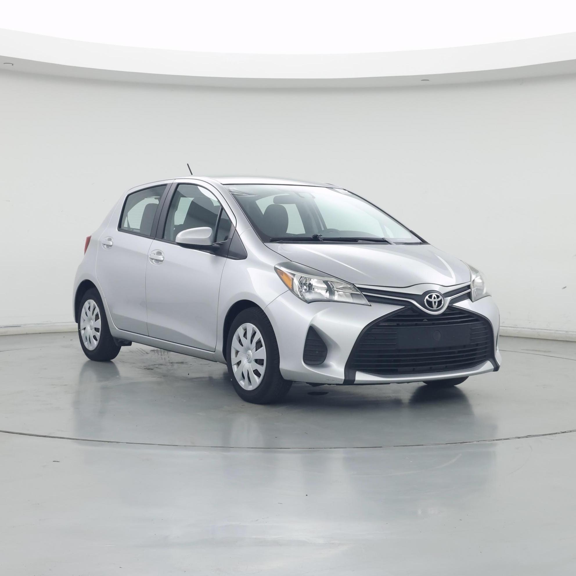 Silver 2017 Toyota Yaris Hatchback Front-Wheel Drive Automatic