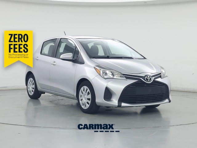 Silver 2017 Toyota Yaris Hatchback Front-Wheel Drive Automatic