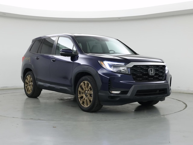 Blue 2022 Honda Passport EX-L FWD SUV / Crossover Front-Wheel Drive Automatic