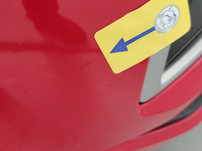 Bumper Front Cosmetic Imperfection