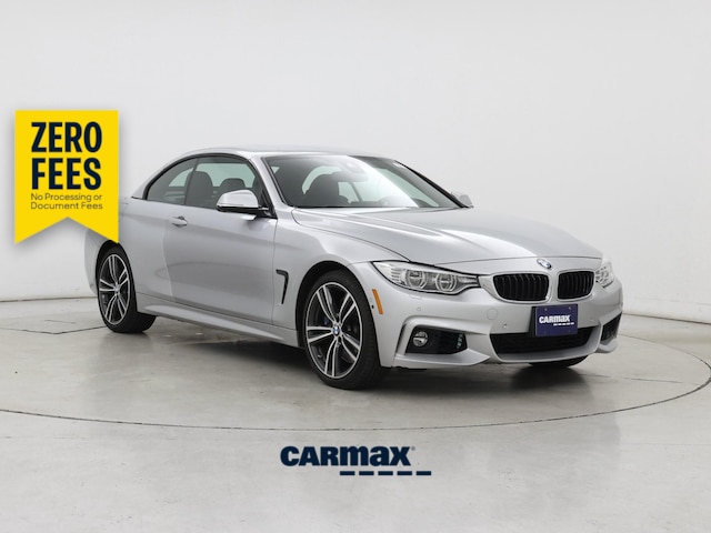Silver 2017 BMW 4 Series 440i xDrive Convertible AWD Convertible All-Wheel Drive Automatic