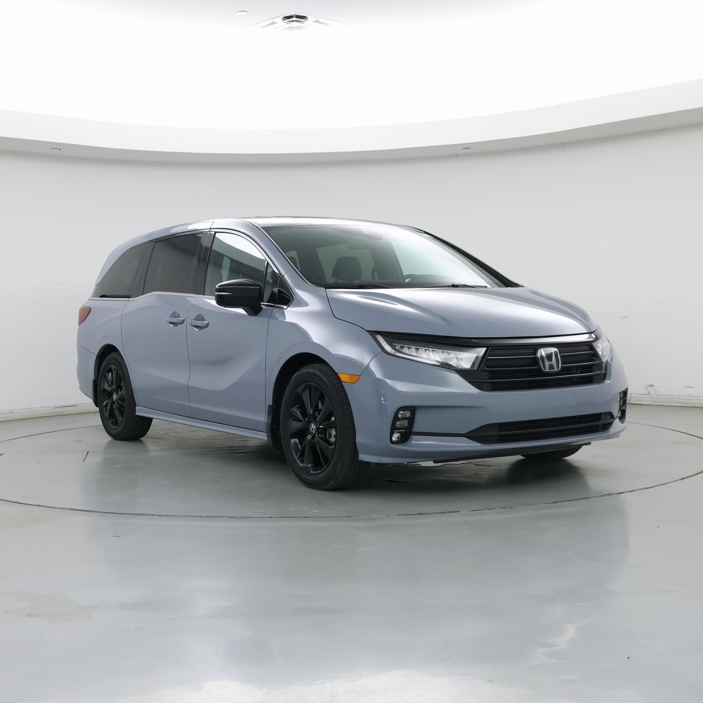 Gray 2024 Honda Odyssey Sport FWD Minivan Front-Wheel Drive Automatic