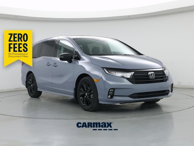 Gray 2024 Honda Odyssey Sport FWD Minivan Front-Wheel Drive Automatic