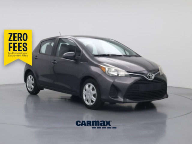 Gray 2015 Toyota Yaris Hatchback Front-Wheel Drive Automatic