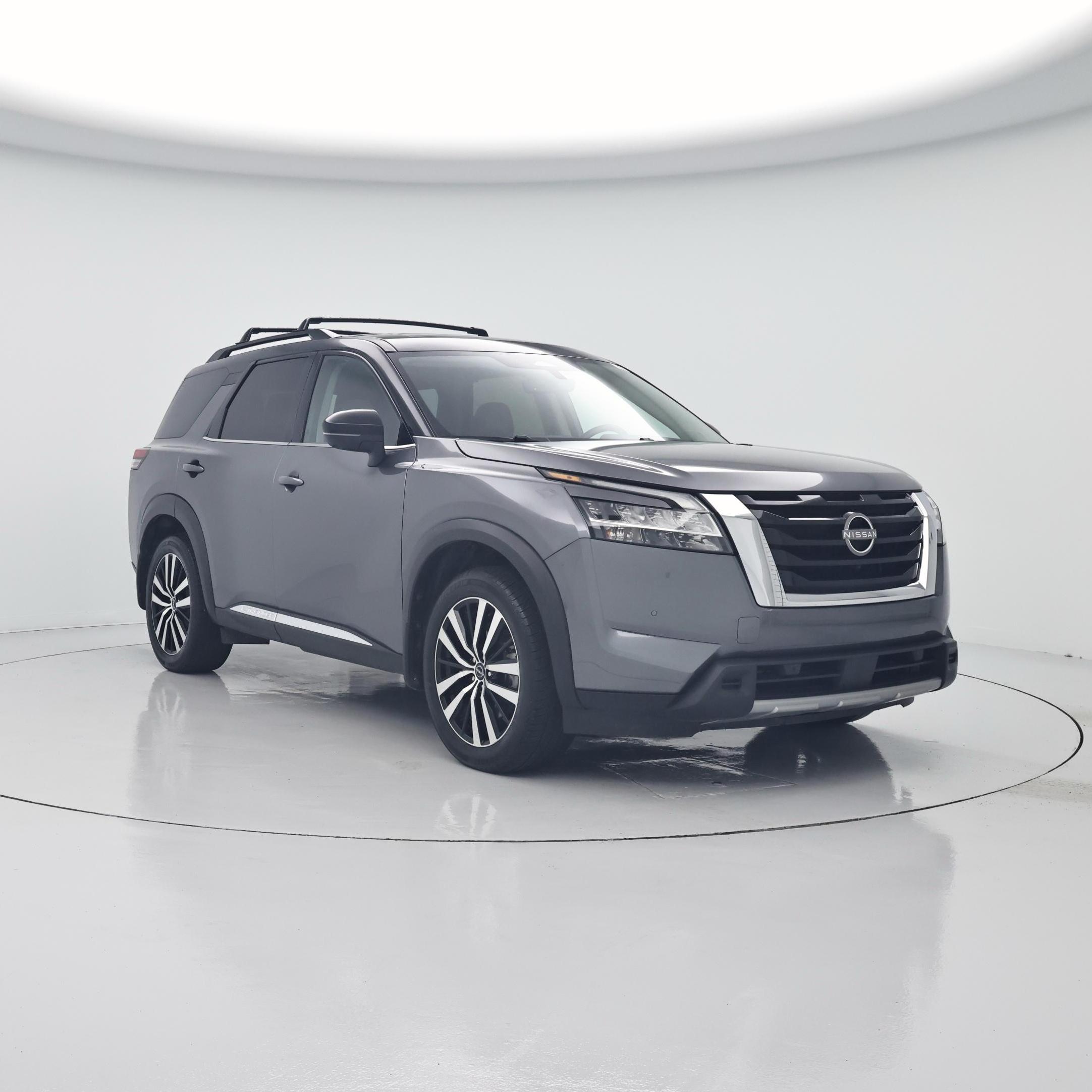 Gray 2024 Nissan Pathfinder Platinum 4WD SUV / Crossover All-Wheel Drive Automatic