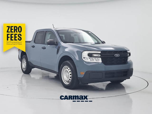 Blue 2023 Ford Maverick Pickup Truck Front-Wheel Drive Automatic