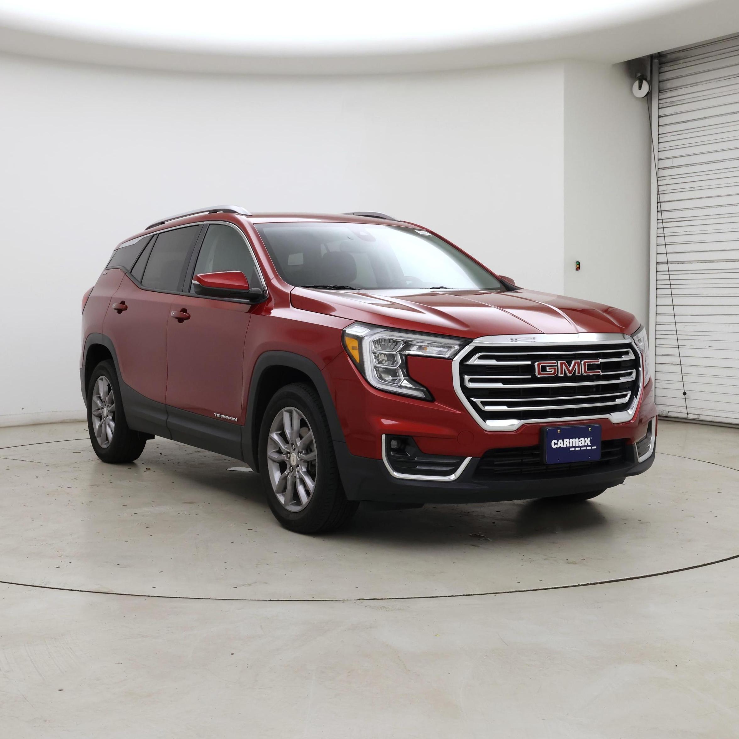 Red 2022 GMC Terrain SLT AWD SUV / Crossover All-Wheel Drive Automatic