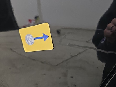 Rear Door Driver Side Cosmetic Imperfection