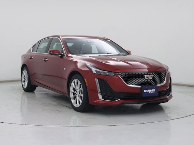 Red 2020 Cadillac CT5 Premium Luxury Sedan AWD Sedan All-Wheel Drive Automatic