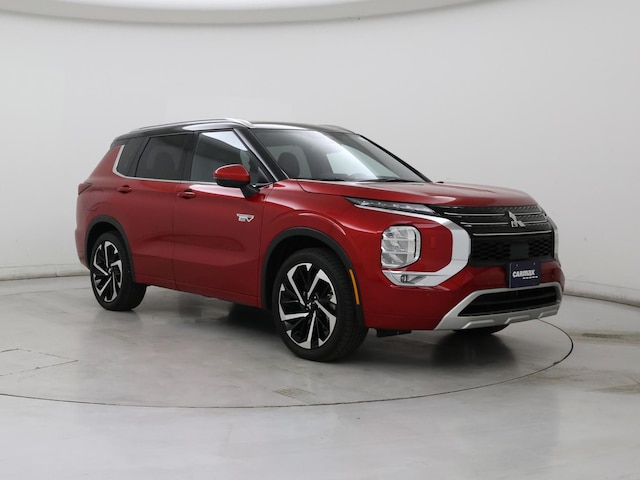Red 2025 Mitsubishi Outlander Hybrid Plug-in SEL S-AWC SUV / Crossover All-Wheel Drive Automatic