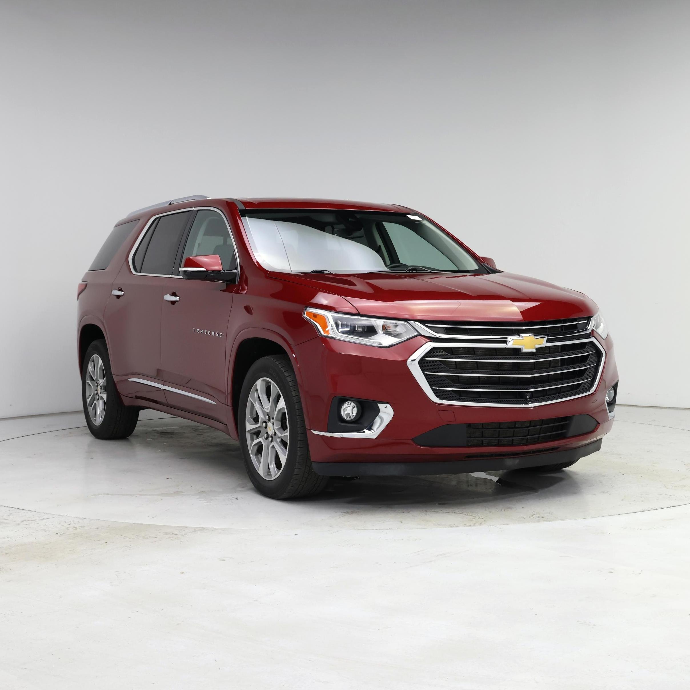 Red 2020 Chevrolet Traverse SUV / Crossover Front-Wheel Drive Automatic
