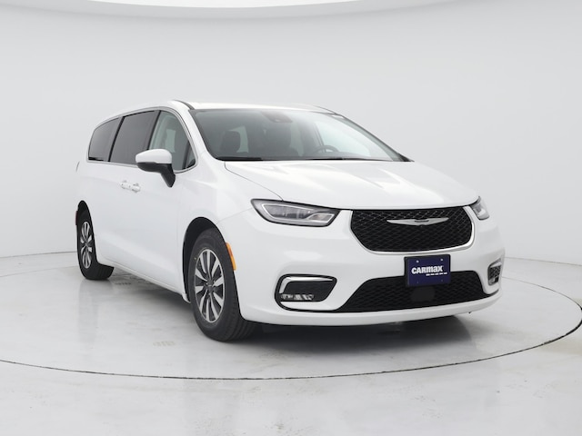 White 2023 Chrysler Pacifica Hybrid Touring L FWD Minivan Front-Wheel Drive Automatic