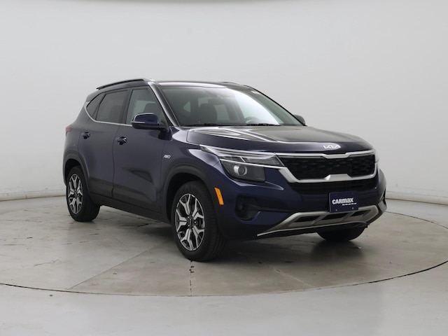 Blue 2023 Kia Seltos EX AWD SUV / Crossover All-Wheel Drive Automatic