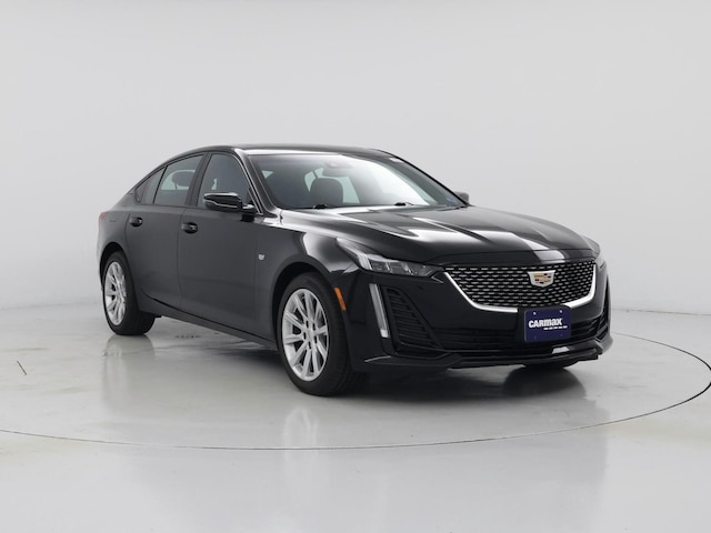 Black 2022 Cadillac CT5 Luxury AWD Sedan All-Wheel Drive Automatic