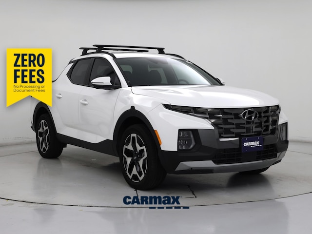 White 2024 Hyundai Santa Cruz Limited Crew Cab AWD Pickup Truck All-Wheel Drive Automatic