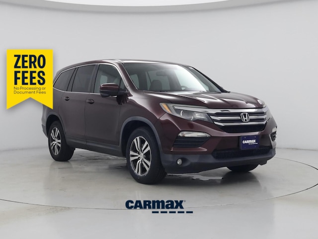 Red (Burgundy) 2017 Honda Pilot SUV / Crossover All-Wheel Drive Automatic