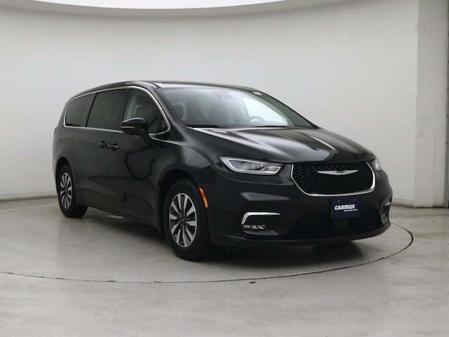 Black 2022 Chrysler Pacifica Hybrid Touring L FWD Minivan Front-Wheel Drive Automatic