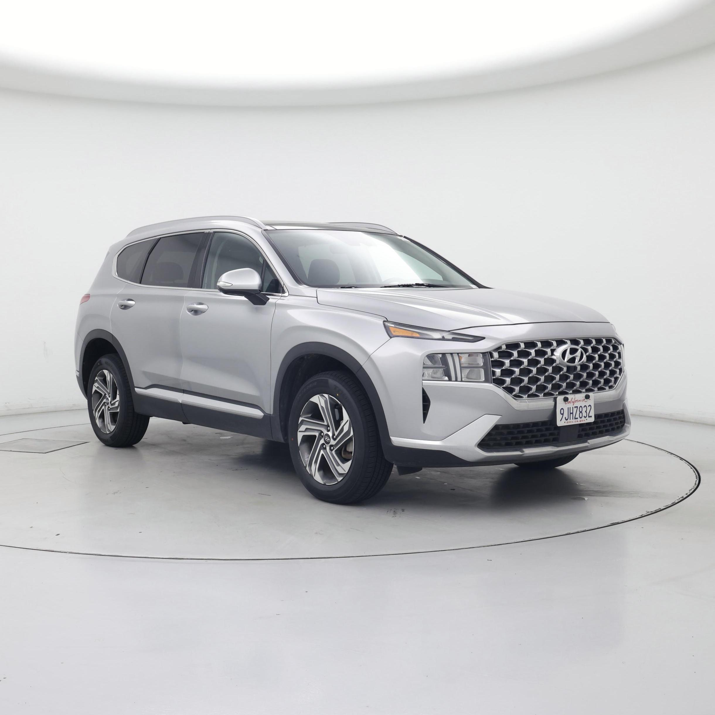 Silver 2023 Hyundai Santa Fe SUV / Crossover All-Wheel Drive Automatic