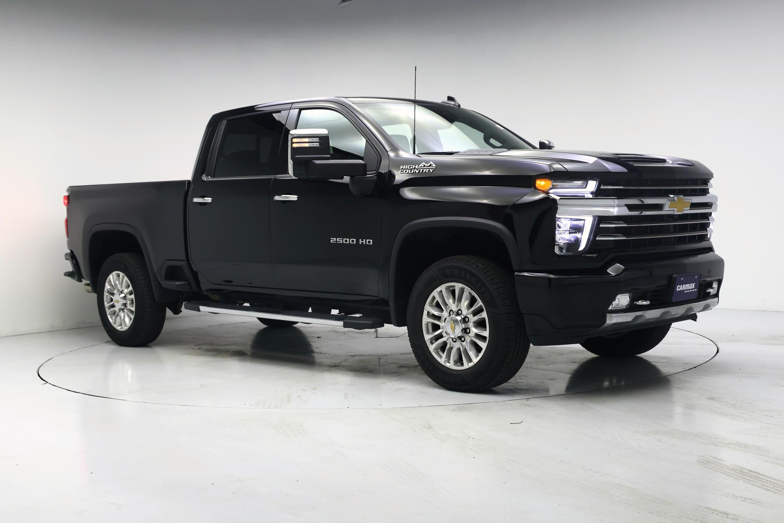 Black 2023 Chevrolet Silverado 2500HD Pickup Truck Four-Wheel Drive Automatic