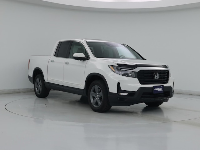 White 2023 Honda Ridgeline Touring AWD Pickup Truck Automatic