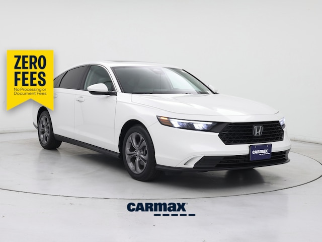 White 2024 Honda Accord EX FWD Sedan Front-Wheel Drive Automatic