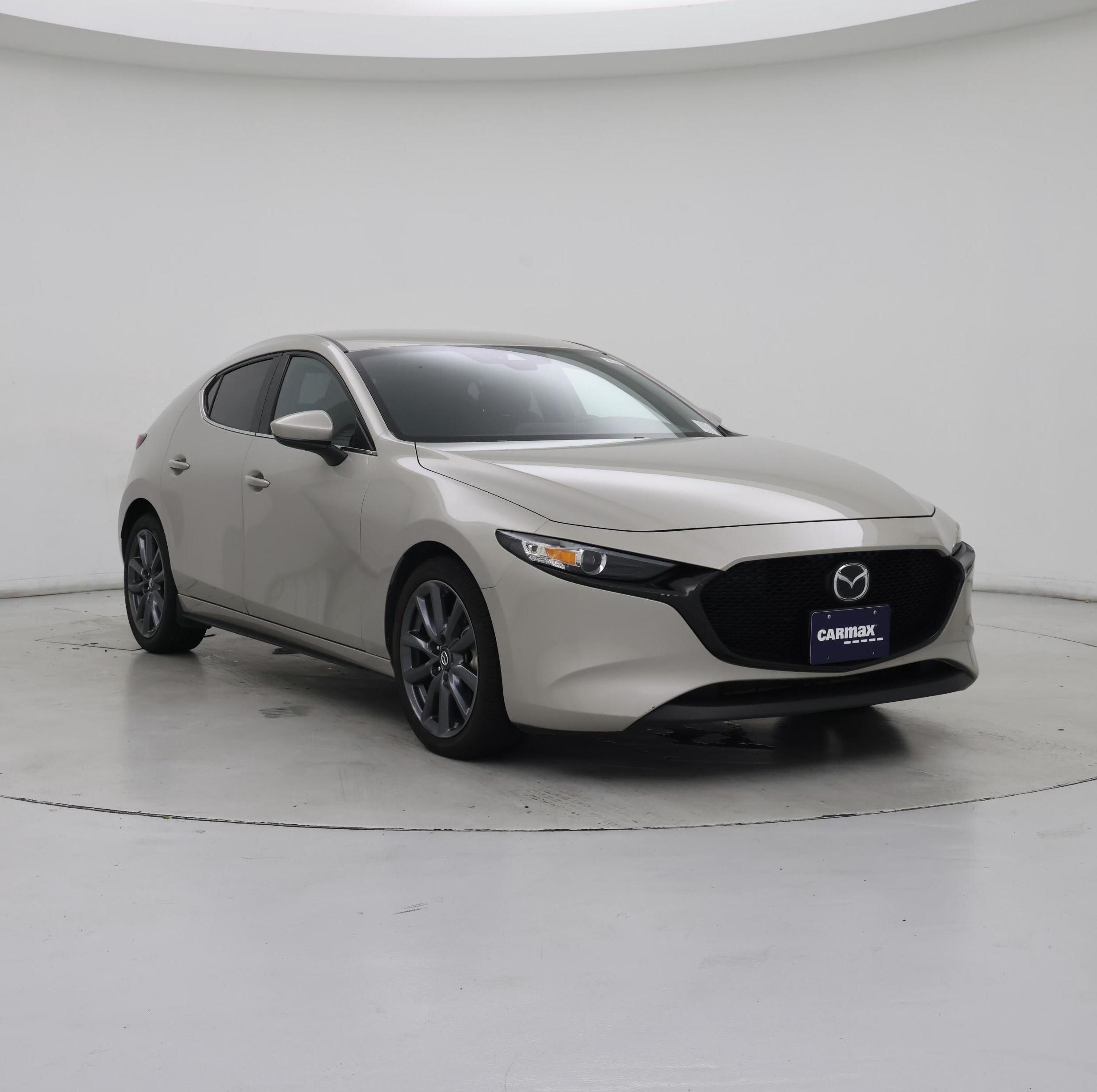 Gold 2022 Mazda MAZDA3 Hatchback Front-Wheel Drive Automatic