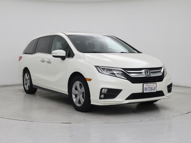 White 2019 Honda Odyssey EX-L FWD Minivan Front-Wheel Drive Automatic