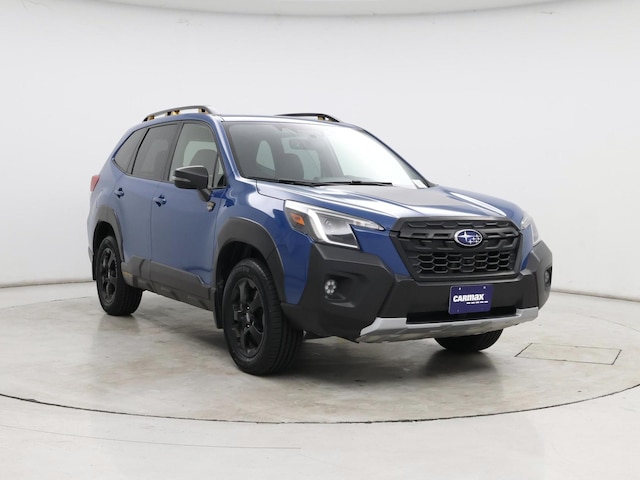 Blue 2023 Subaru Forester Wilderness Crossover AWD SUV / Crossover All-Wheel Drive Automatic